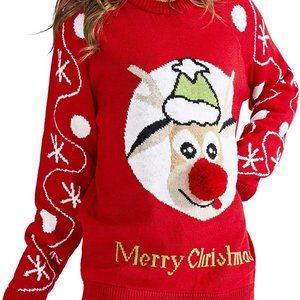 Qualfort Premium Collection Women's Ugly Christmas Sweater _ NWT - Large